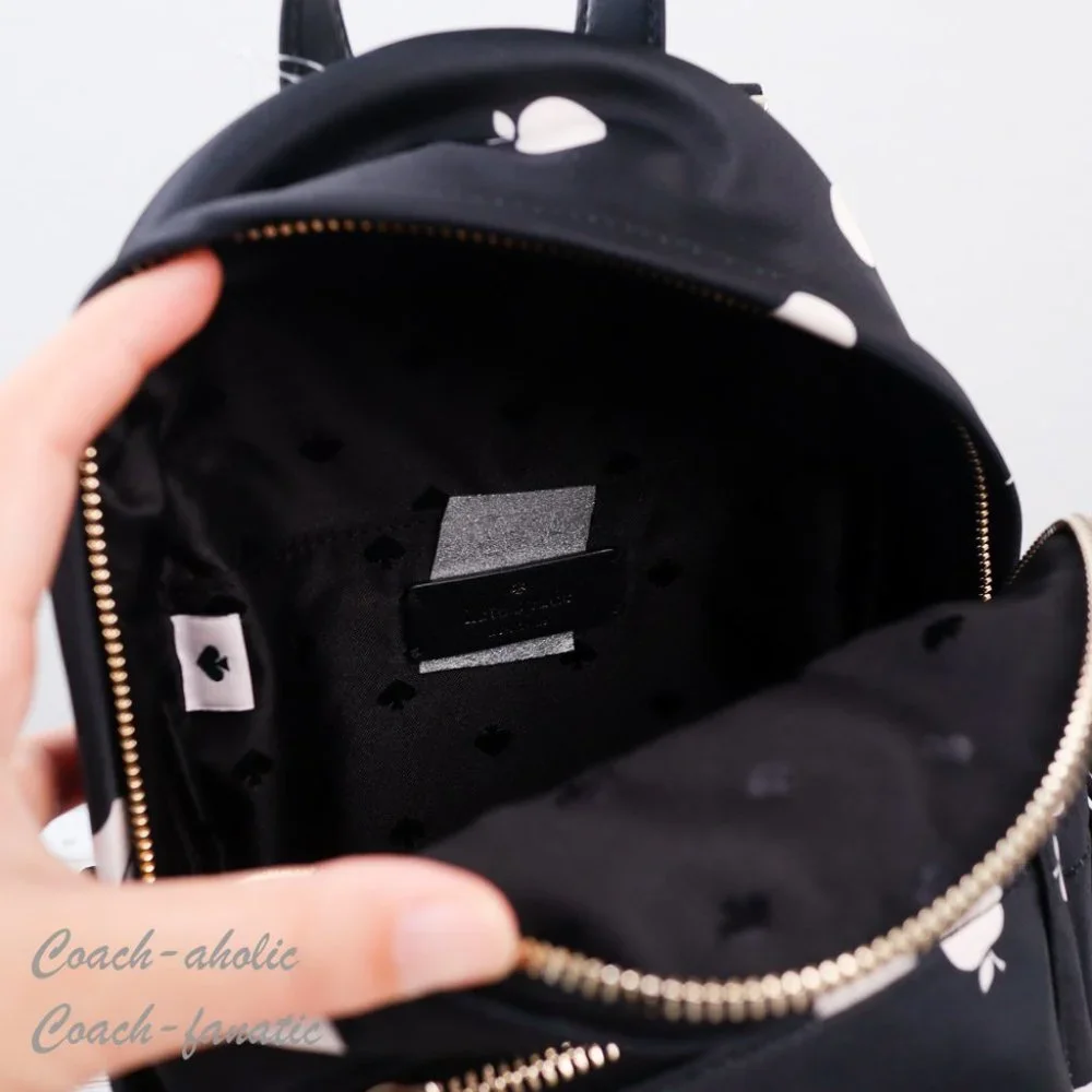 NWT Kate Spade New York Chelsea Mini Nylon Backpack in Orchard Toss Print - Picture 9 of 9